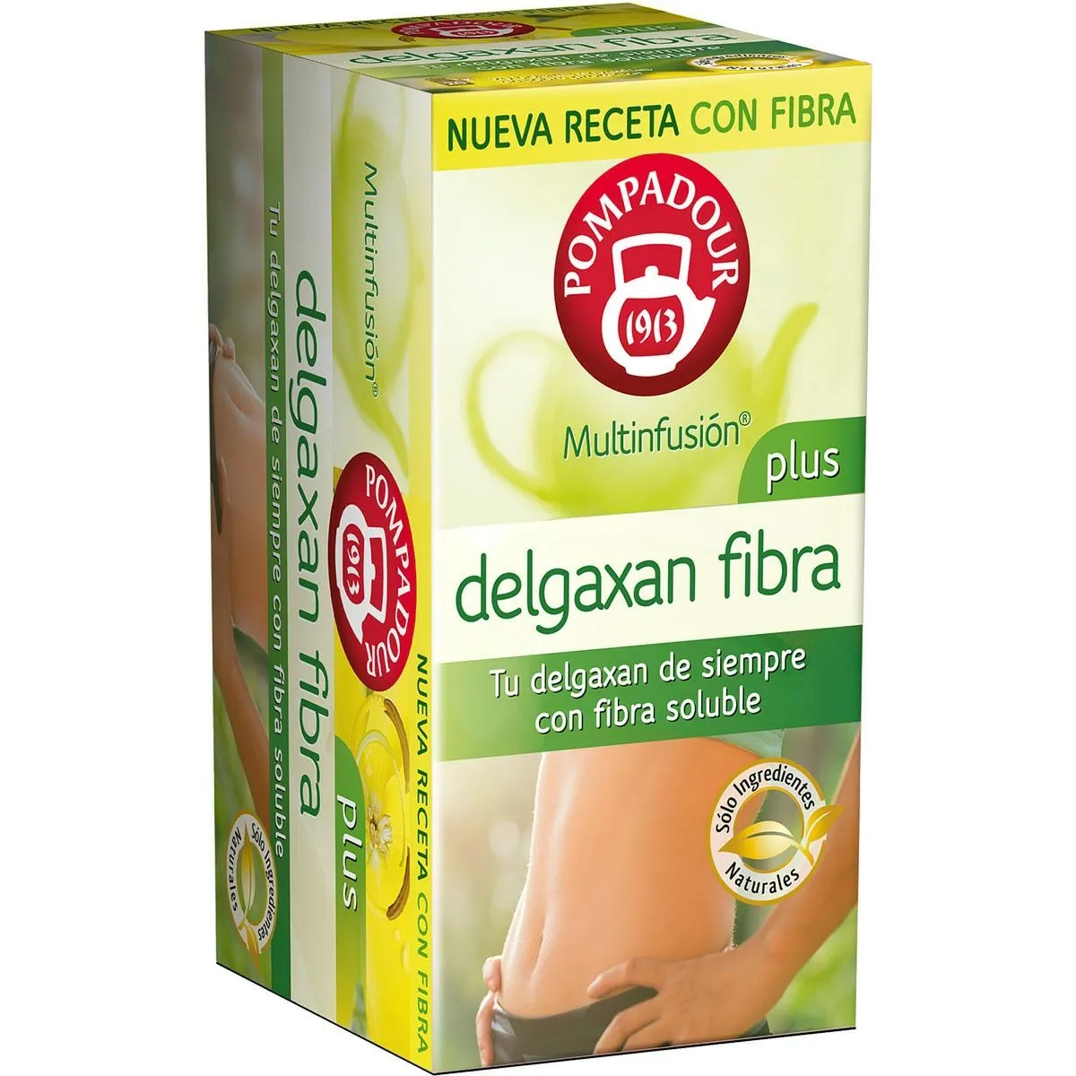 Infusione Pompadour Delgaxan Fibra (20 uds)