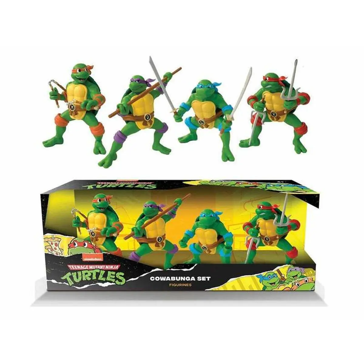 Set di Cifre Teenage Mutant Ninja Turtles Cowabunga 4 Pezzi