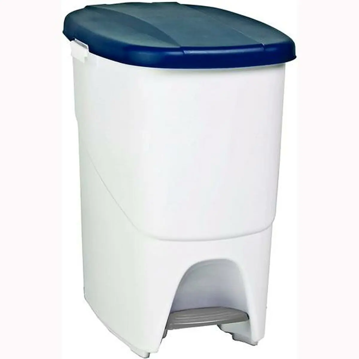 Cestino Azzurro Bianco Rettangolare 25 L