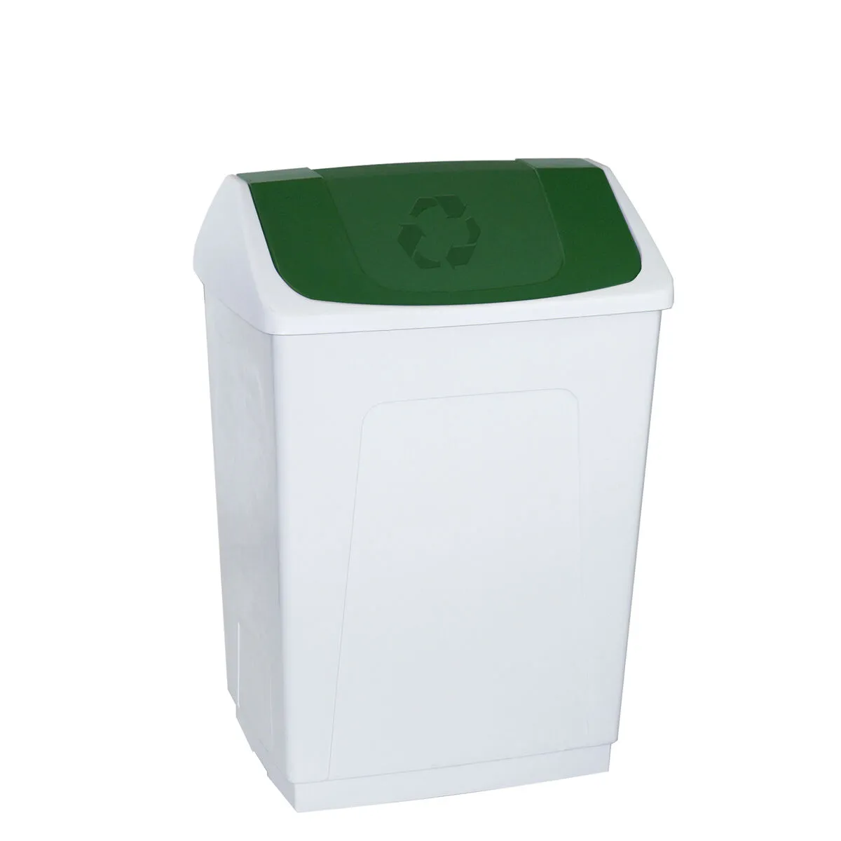 Cestino Denox Bianco Verde 55 L