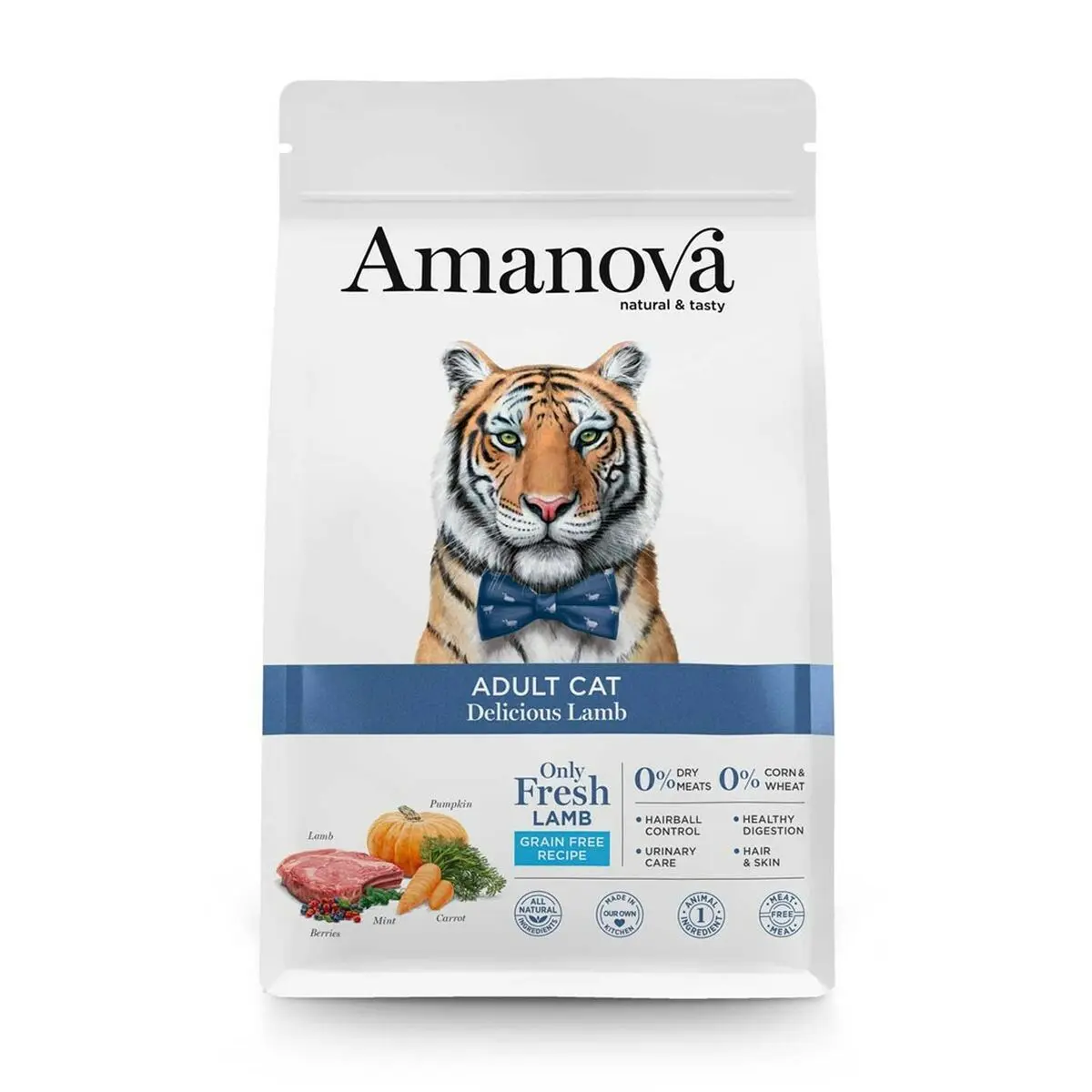 Cibo per gatti Amanova Delicious Lamb Agnello 1,5 Kg