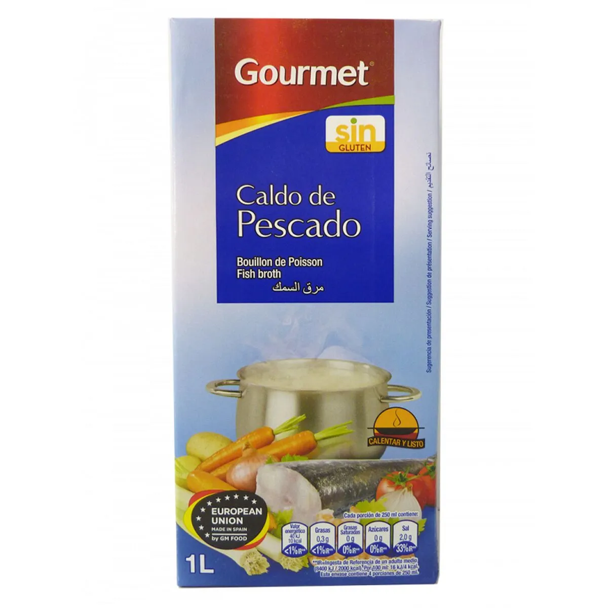 Brodo Gourmet 1 L Pesce