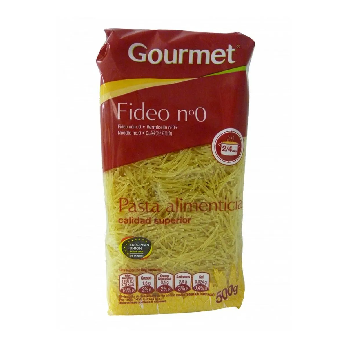 Noodles Gourmet Nº0 Capelli d'angelo (500 g)