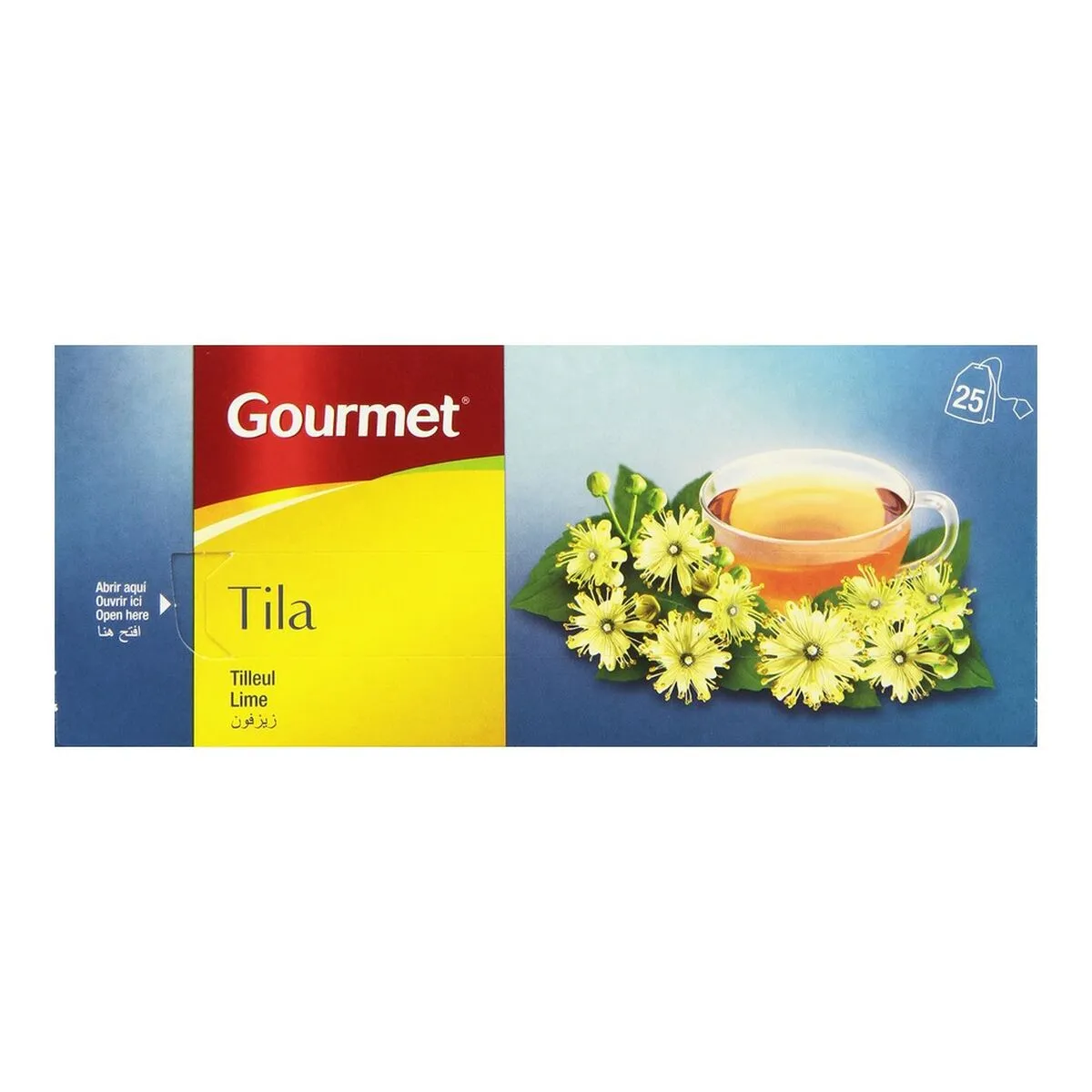 Infusione Gourmet Tè al tiglio (25 uds)