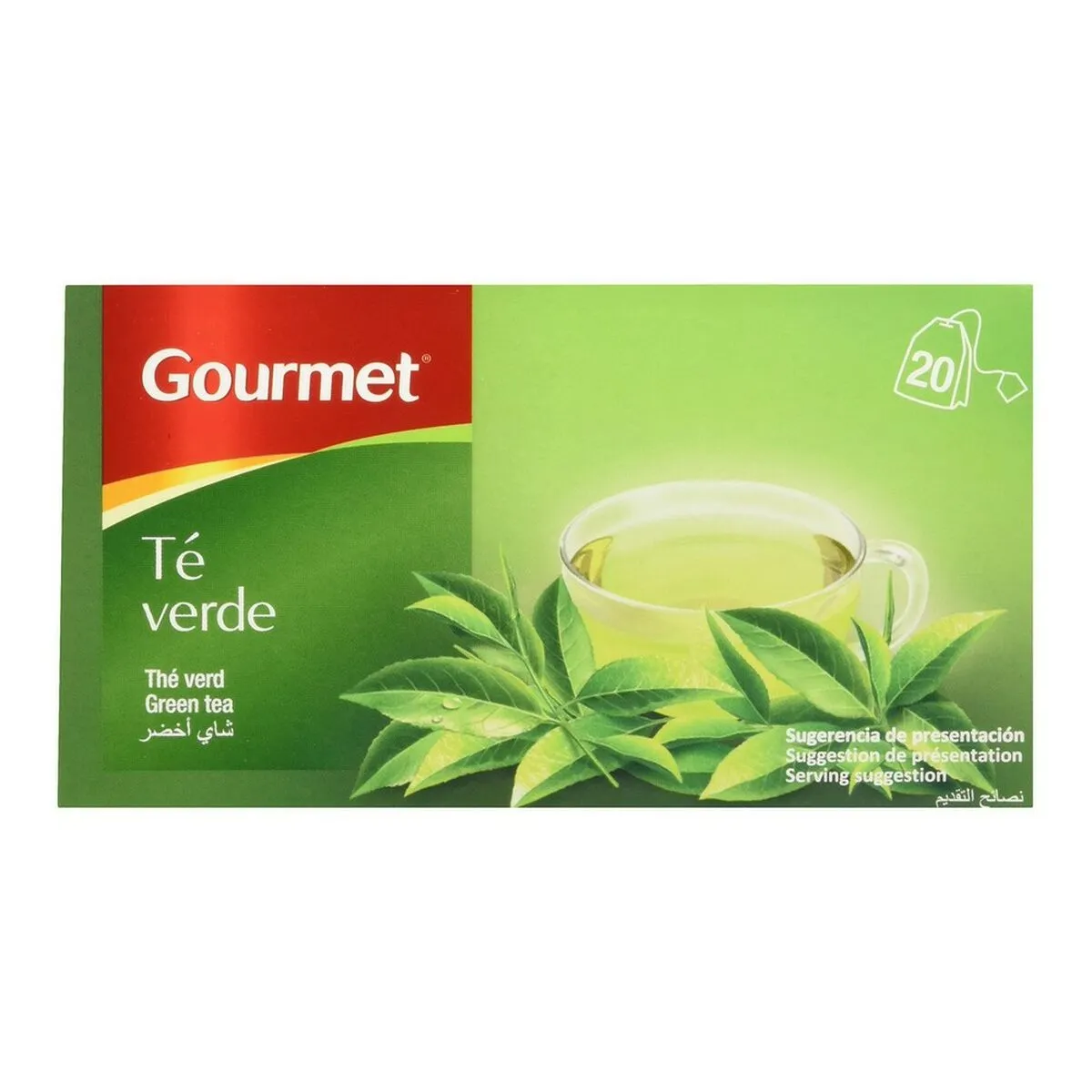 Infusione Gourmet Tè Verde (20 uds)