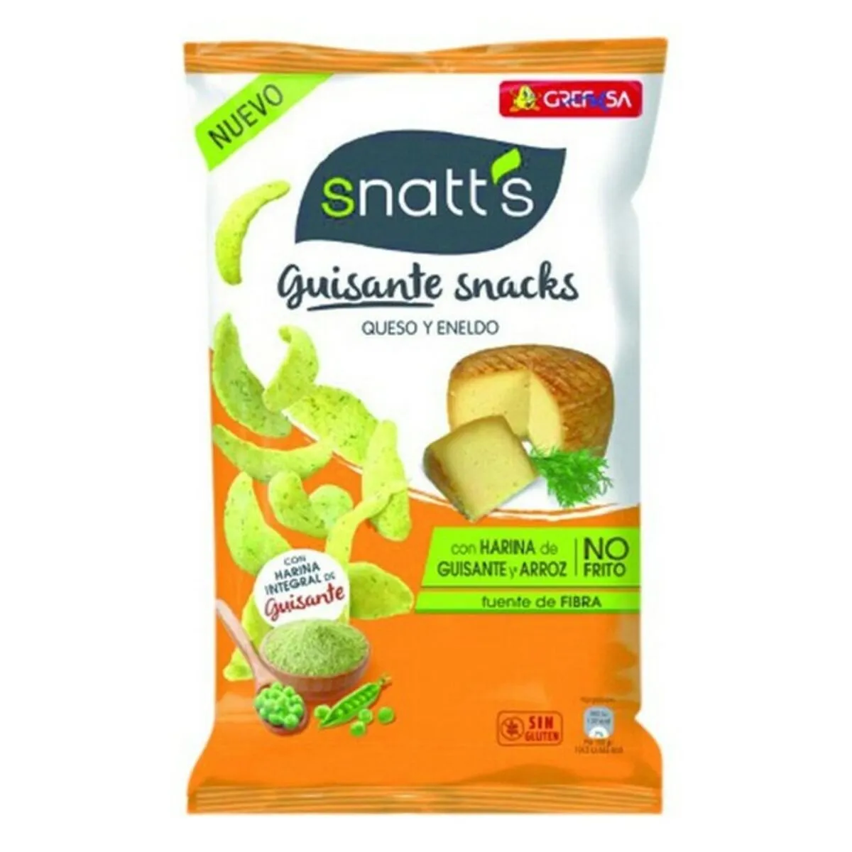 Snacks Grefusa Snatts Farina integrale (95 g)