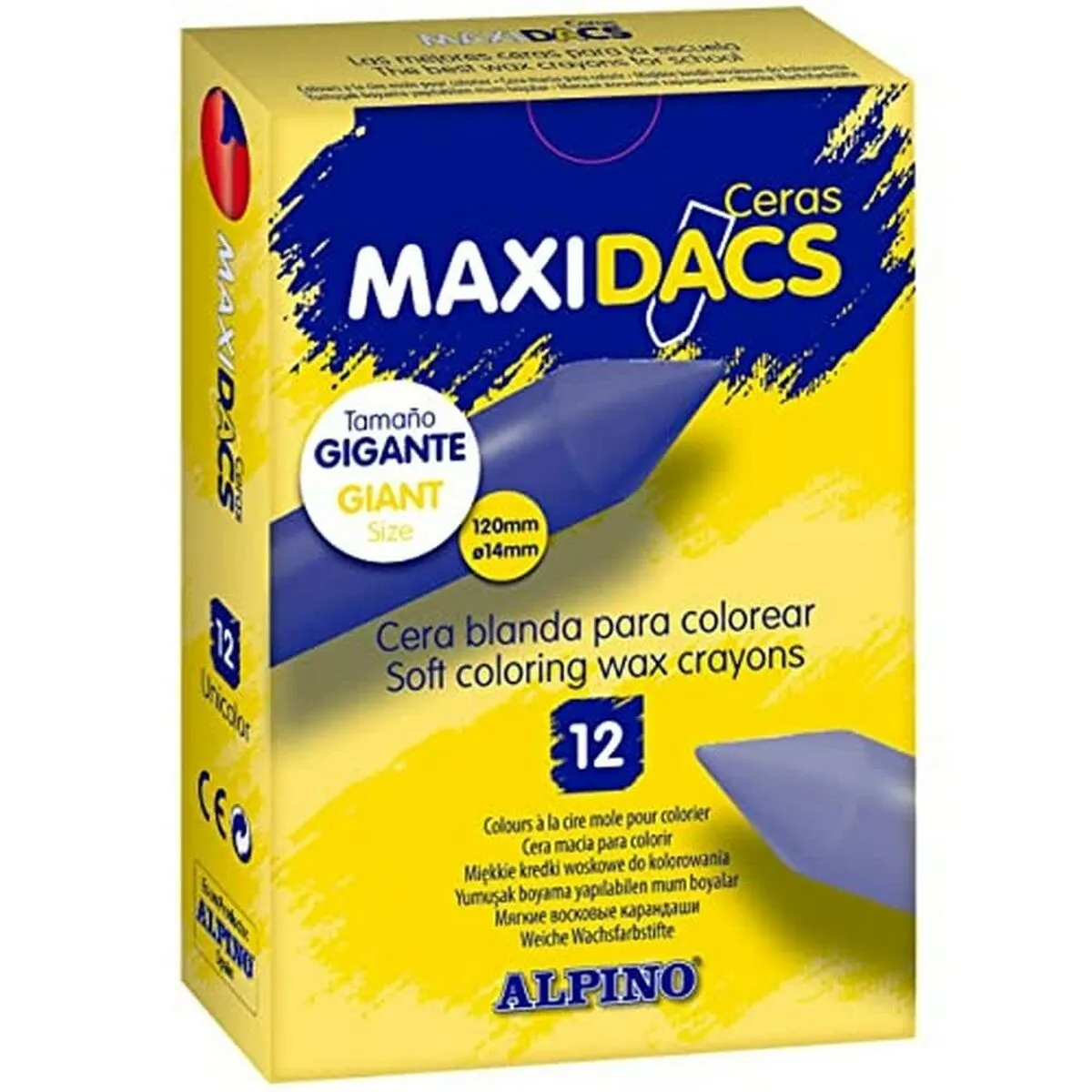 Colori a Cera Alpino Maxidacs Dorato