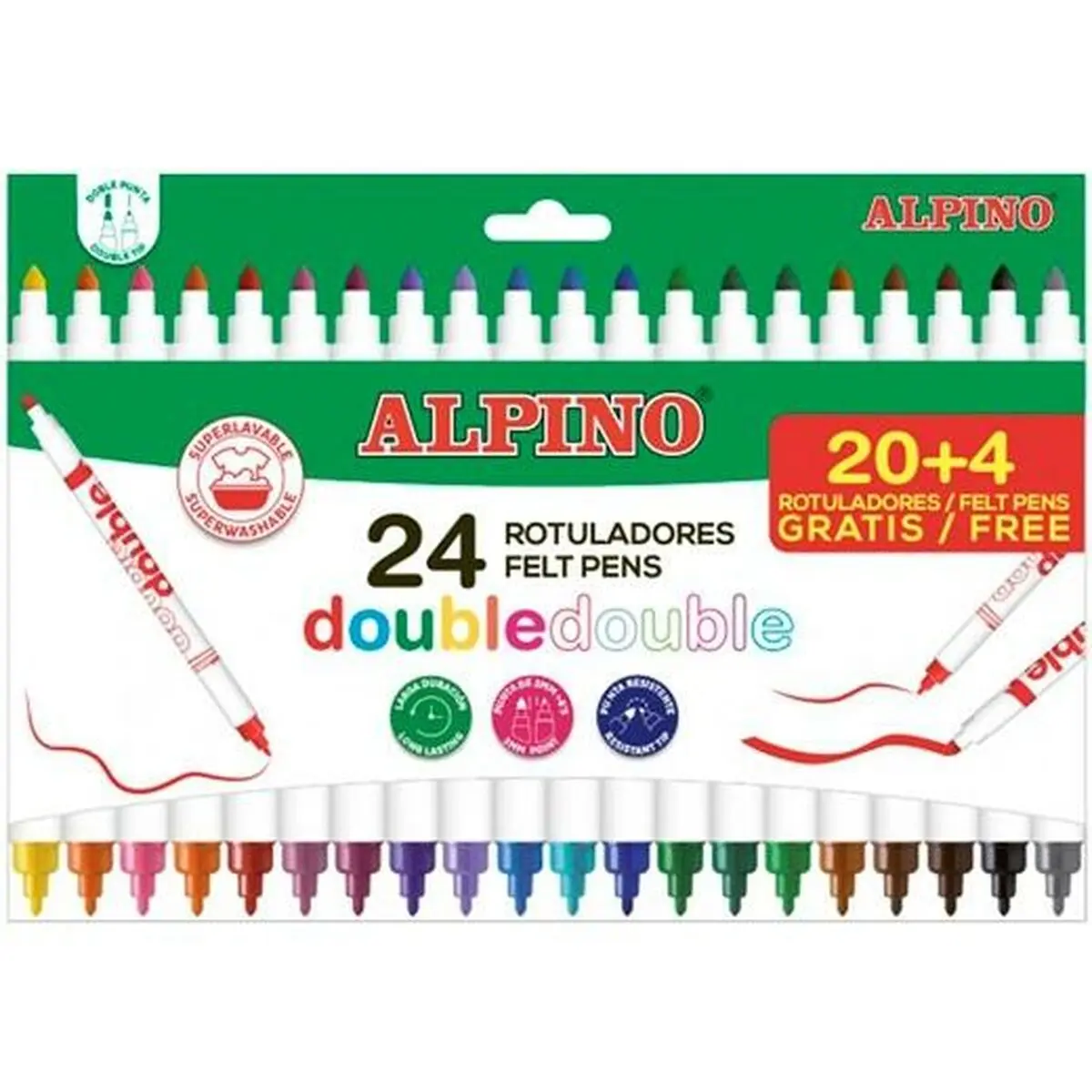 Zaino Scuola Alpino AR002058N Multicolore