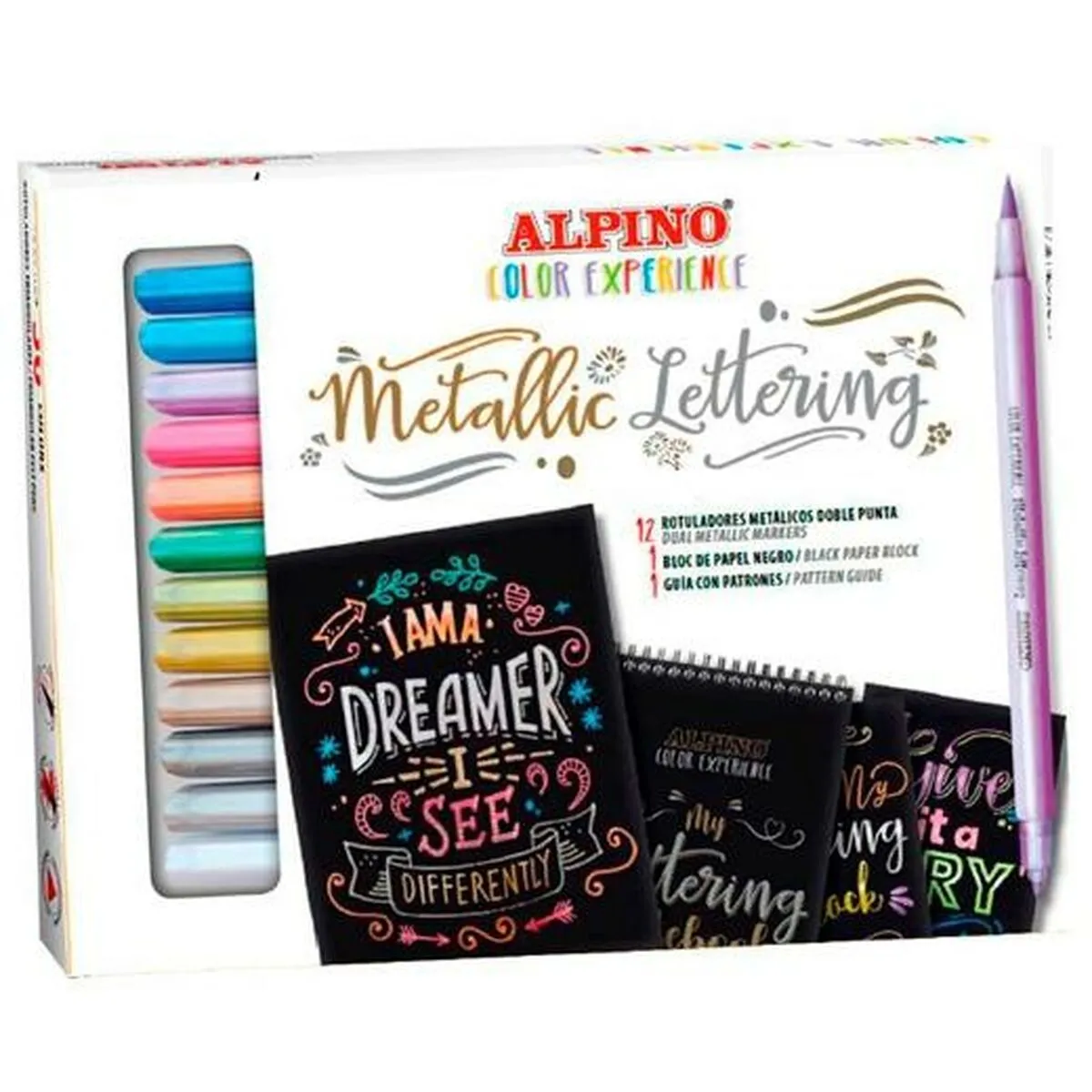 Set di Pennarelli Alpino Color Experience Multicolore