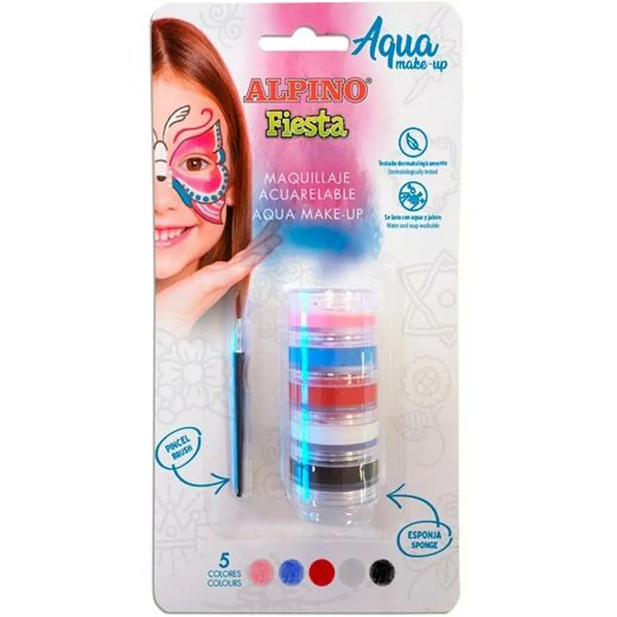 Trucco per Bambini Alpino Fiesta Aqua  Acquerello