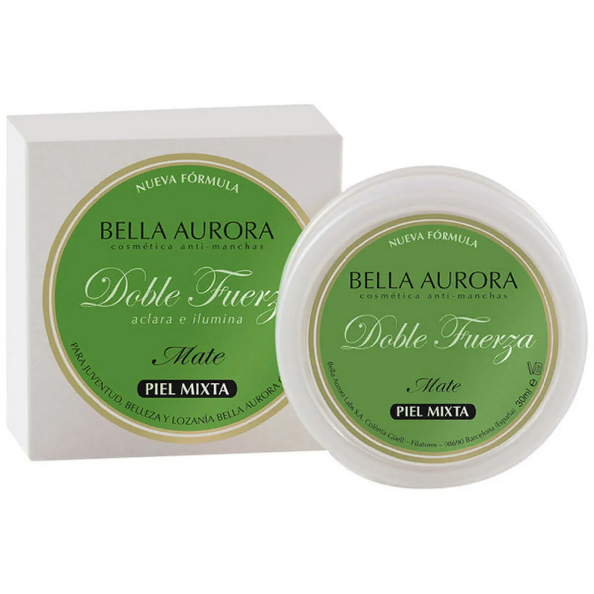 Crema Antimacchie Doble Fuerza Mate Bella Aurora Doble Fuerza Mate (30 ml) 30 ml