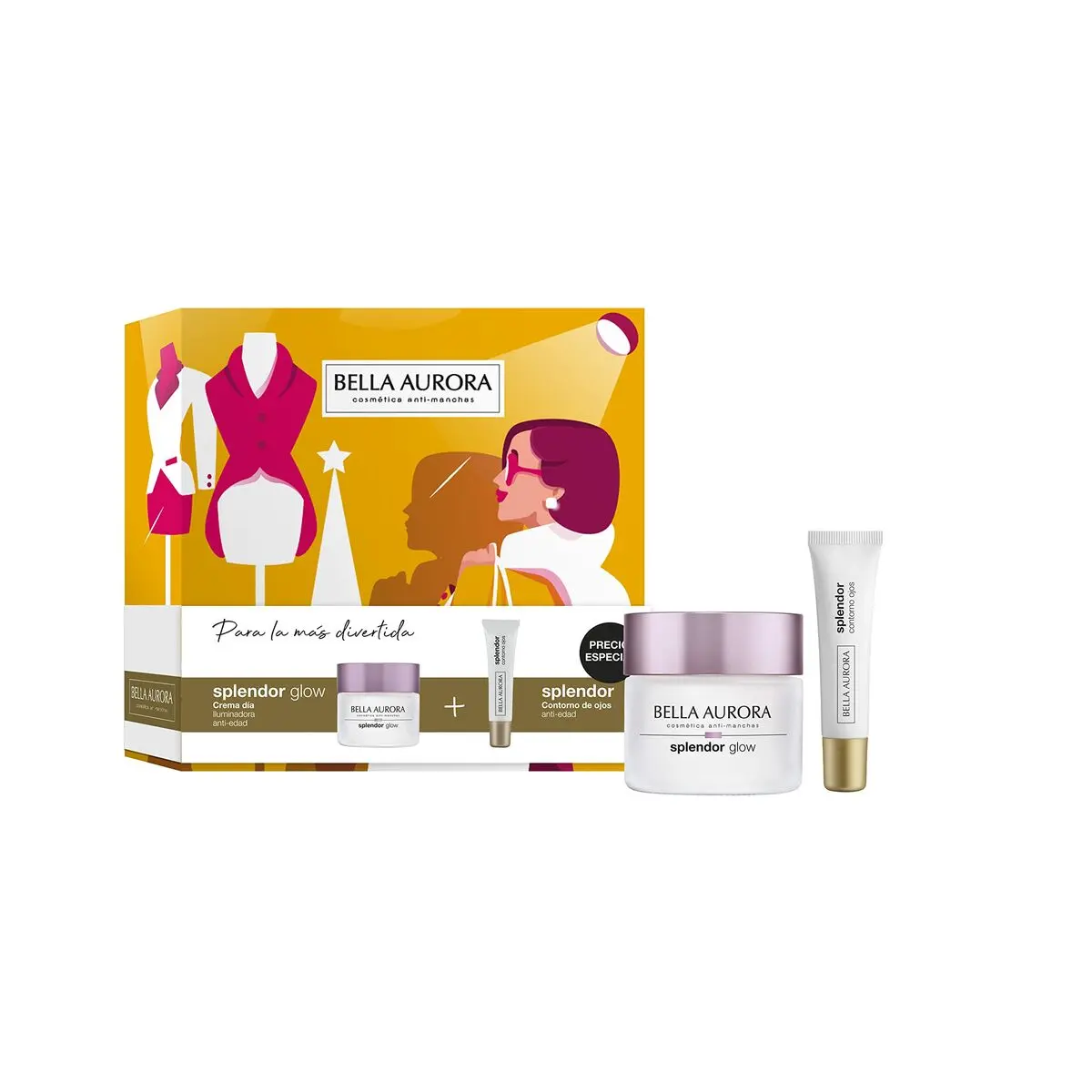 Set Cosmetica Bella Aurora Splendor 2 Pezzi