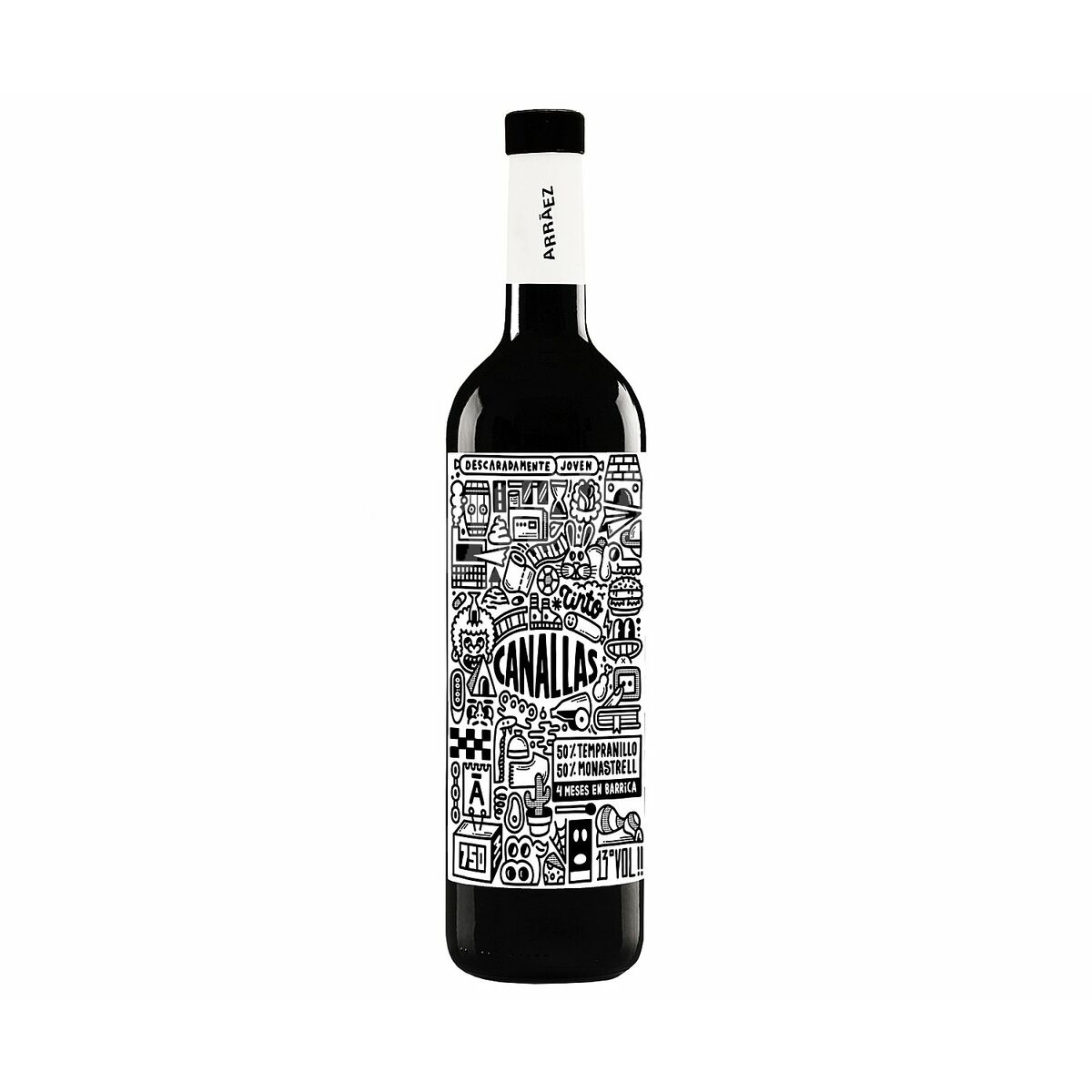 Vino Rosso Canallas 750 ml