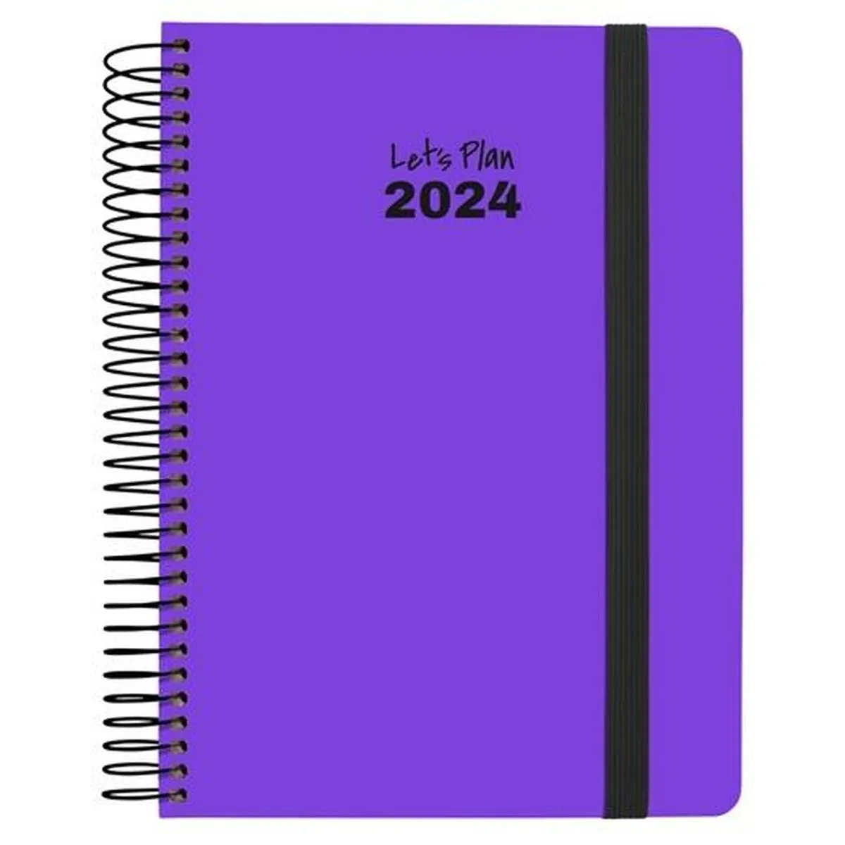 Agenda Grafoplas Neon 2024 Violetta 15 x 21 cm