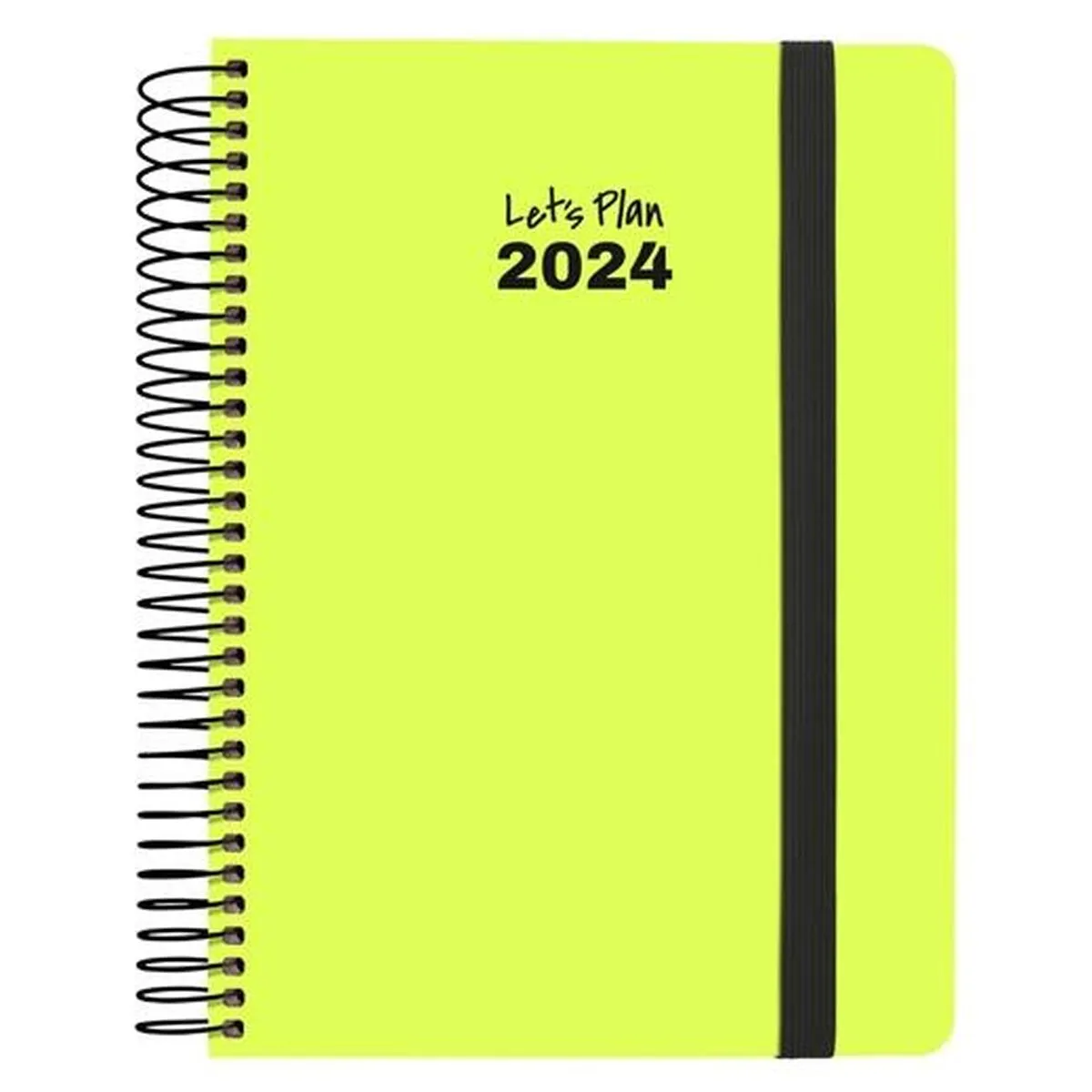 Agenda Grafoplas Neon 2024 Giallo 15 x 21 cm