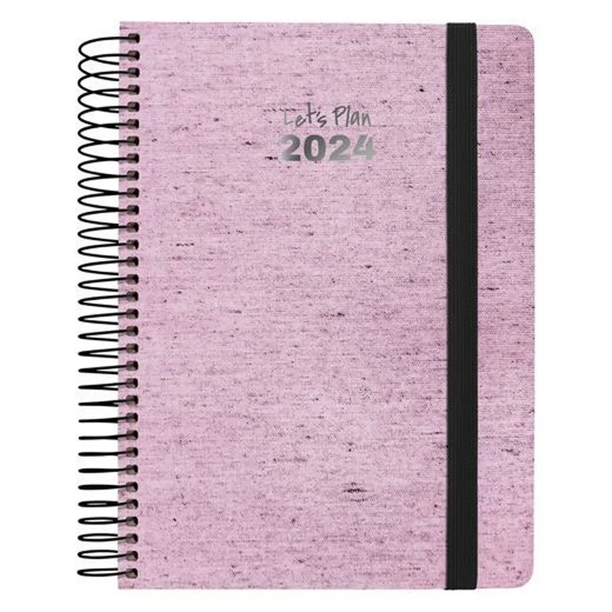 Agenda Grafoplas Ecojeans 2024 Rosa 15 x 21 cm