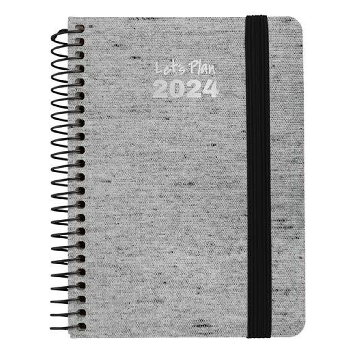 Agenda Grafoplas Ecojeans 2024 Grigio A6 10 x 15 cm