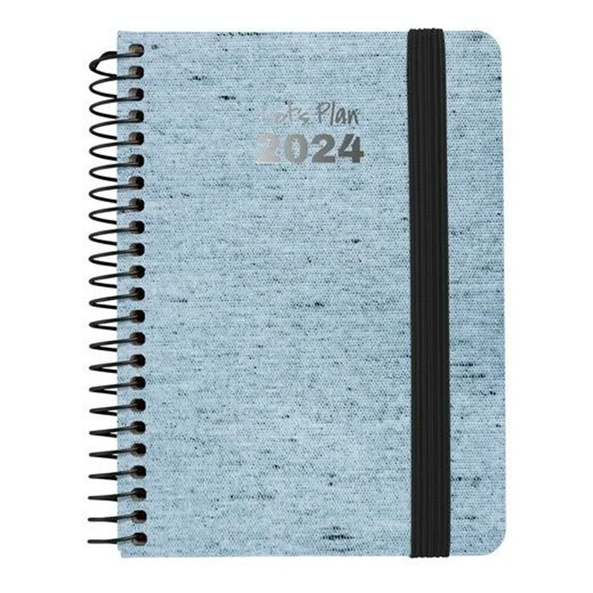 Agenda Grafoplas Ecojeans 2024 Azzurro A6 10 x 15 cm