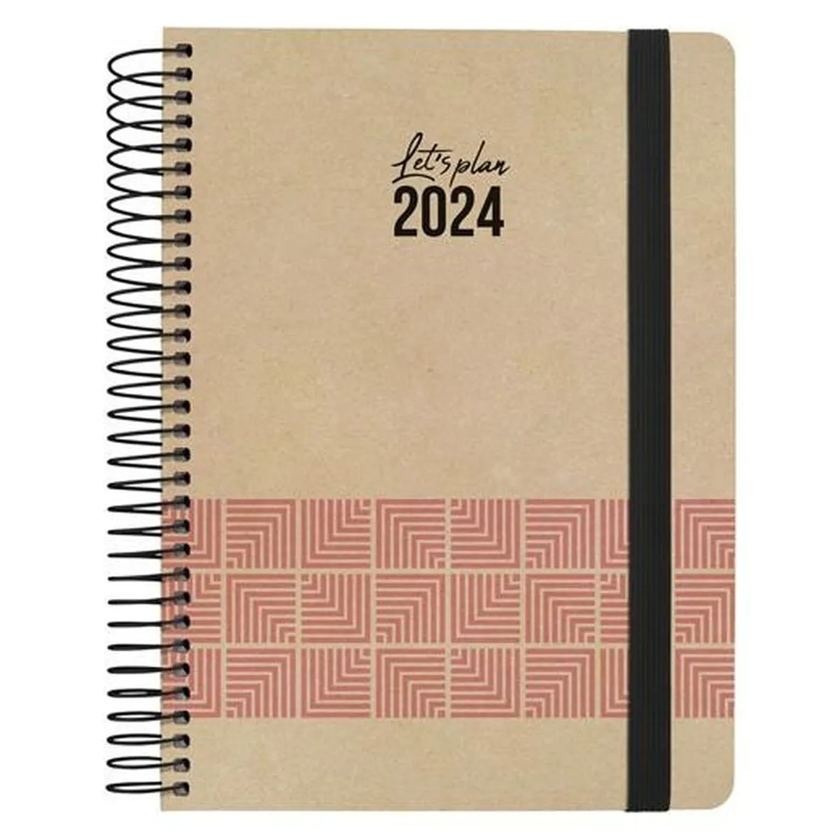 Agenda Grafoplas Nature Concept 2024 Rosa 15 x 21 cm