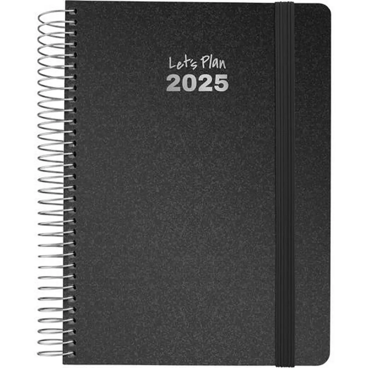 Agenda Grafoplas Metallic Nero A5 14,8 x 21 cm 2025