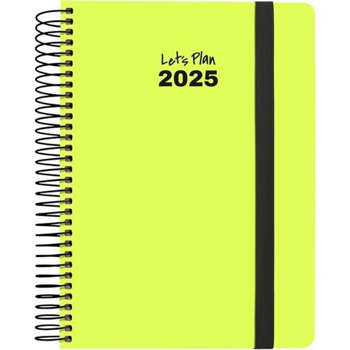 Agenda Grafoplas NEON Giallo A5 14,8 x 21 cm 2025