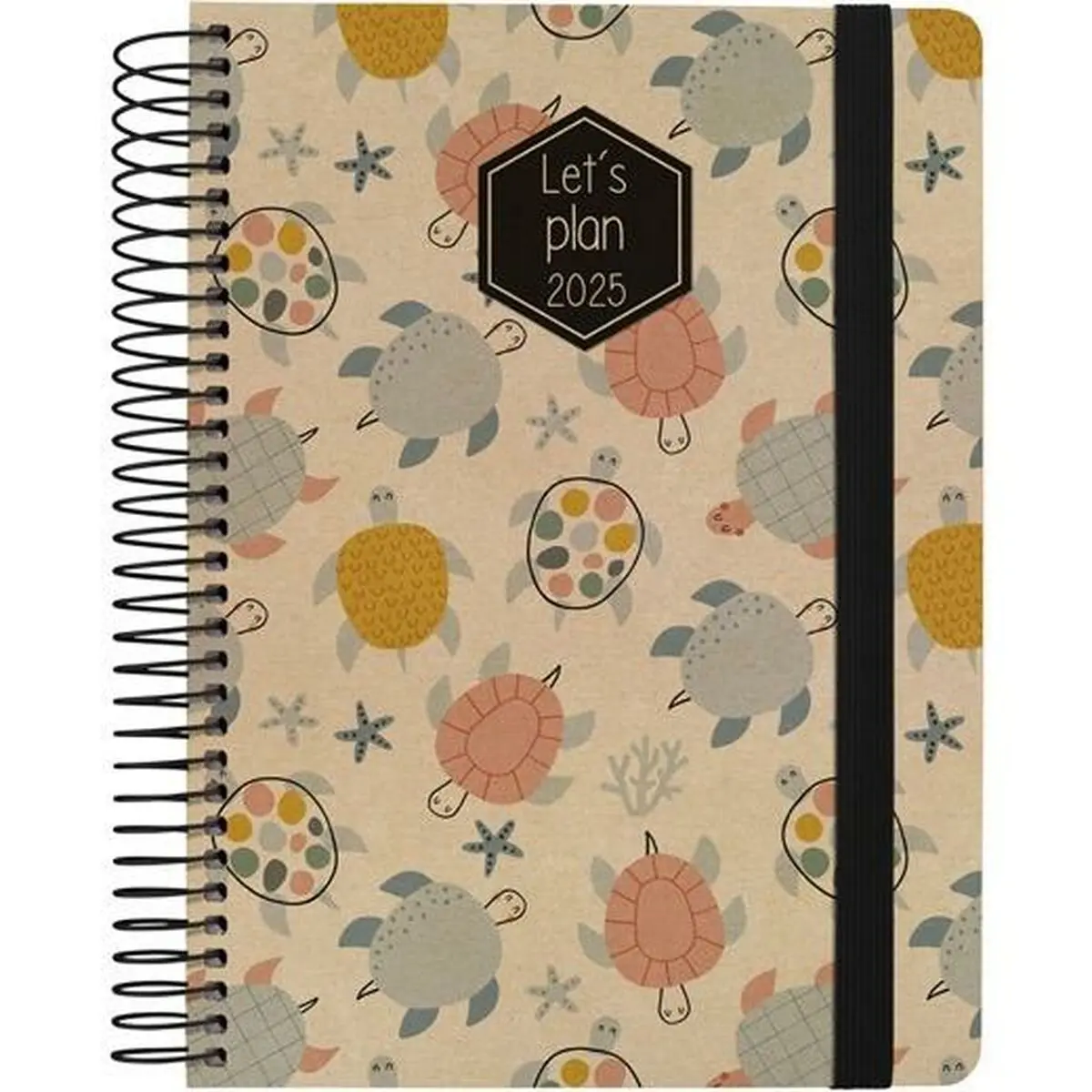 Agenda Grafoplas Nature Design A5 14,8 x 21 cm Tartaruga 2025