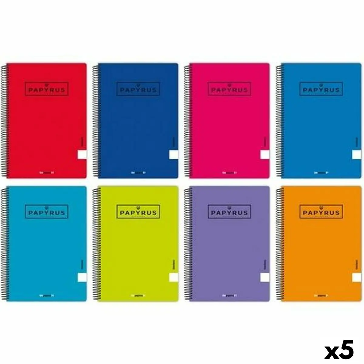 Agenda Papyrus 01-UNICLASIC Quarto 80 Pagine (5 Unità)