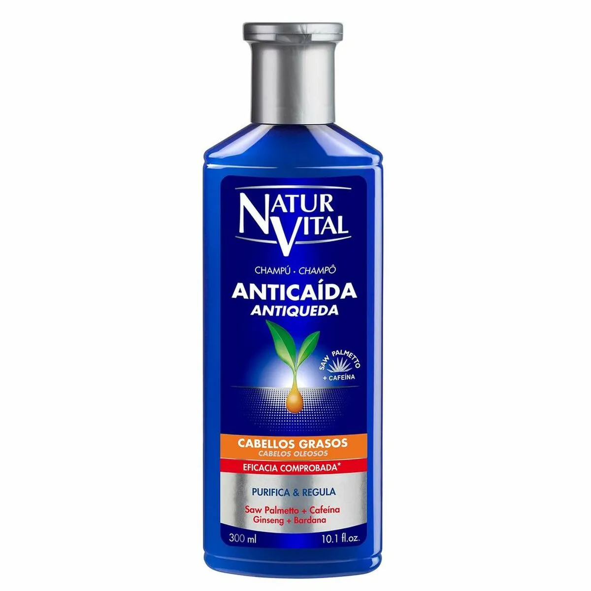 Shampoo Anticaduta Naturvital (300 ml)