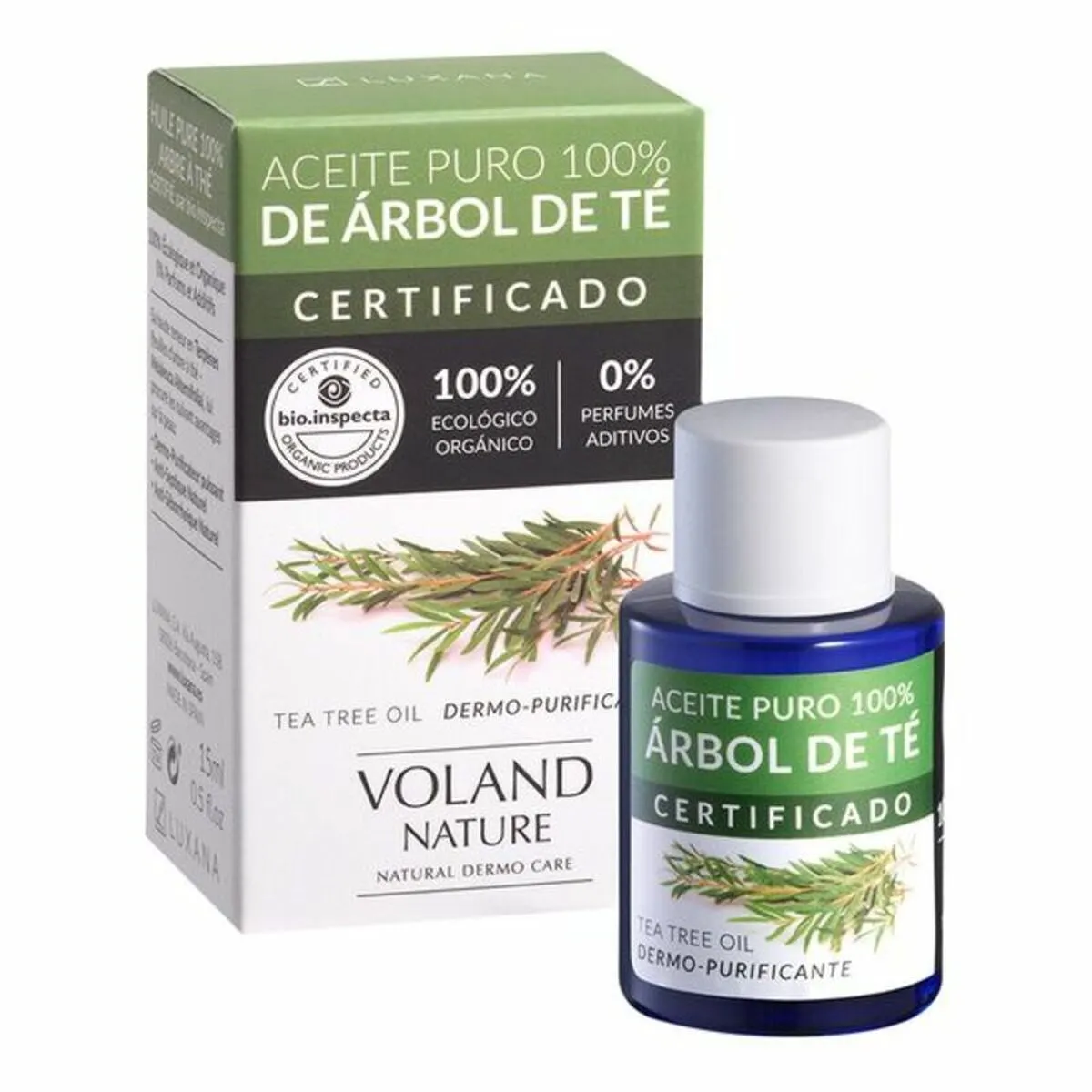 Olio Idratante Tea Tree Voland Nature 186032 (15 ml) 15 ml