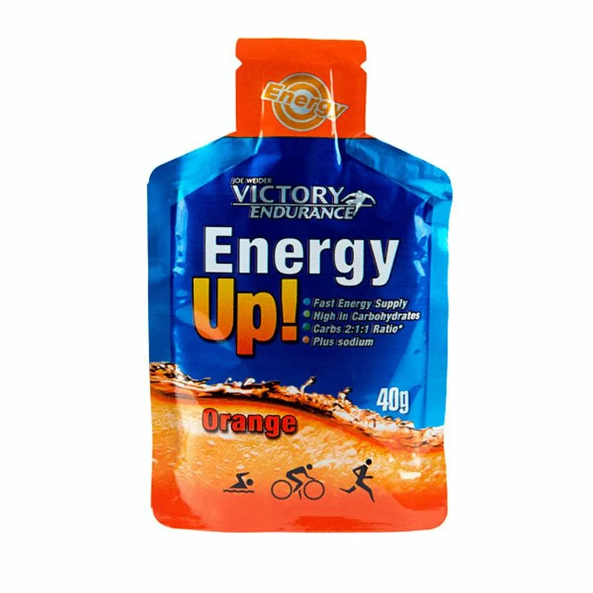 Gel Energetico Victory Endurace Energy Up  Arancio