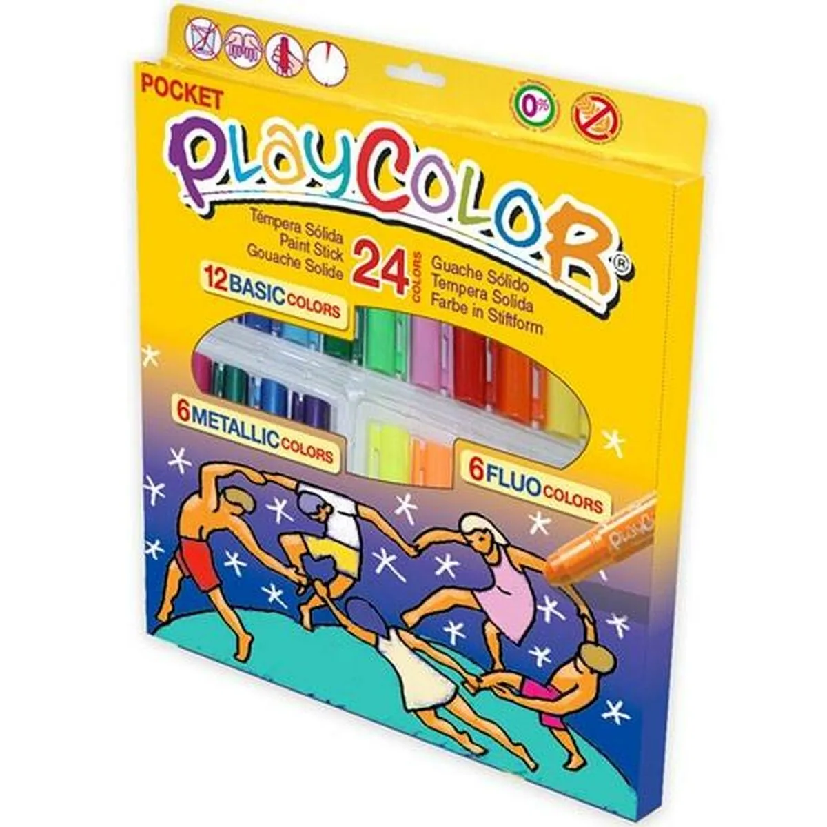 Tempere Playcolor Multicolore