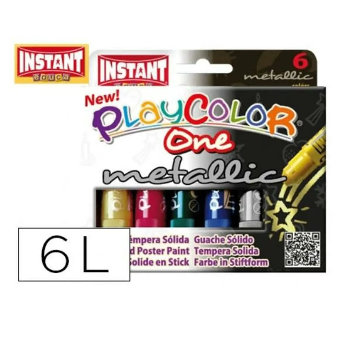 Pennarello INSTANT PlayColor metallic (6 Unità)