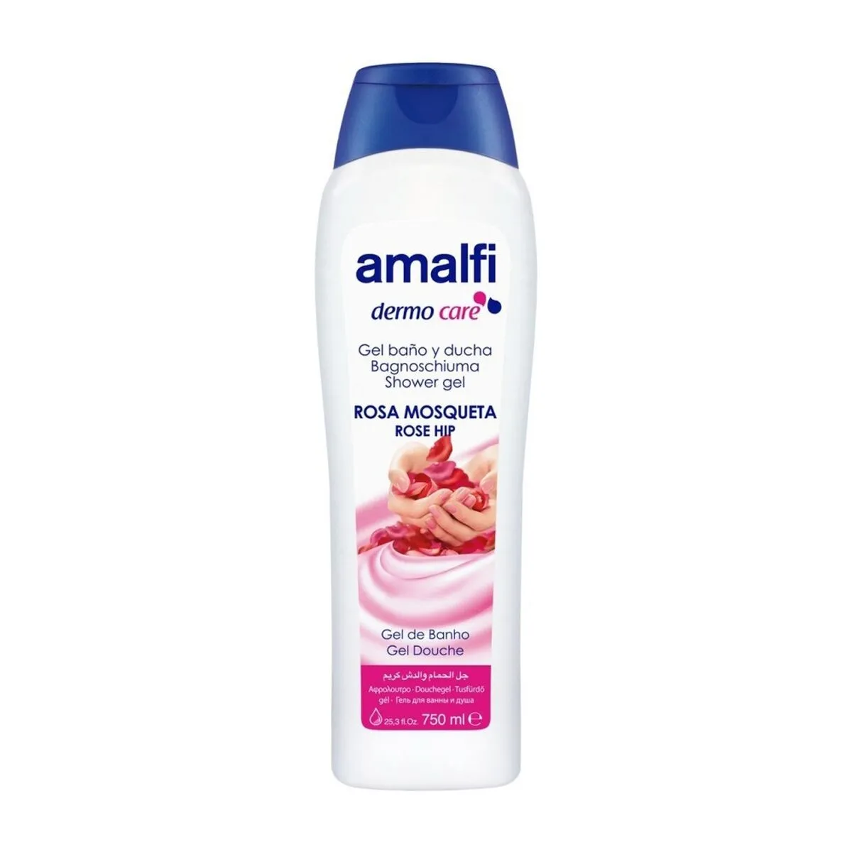 Gel Doccia Dermo Care Amalfi Rosa Mosqueta (1250 ml)