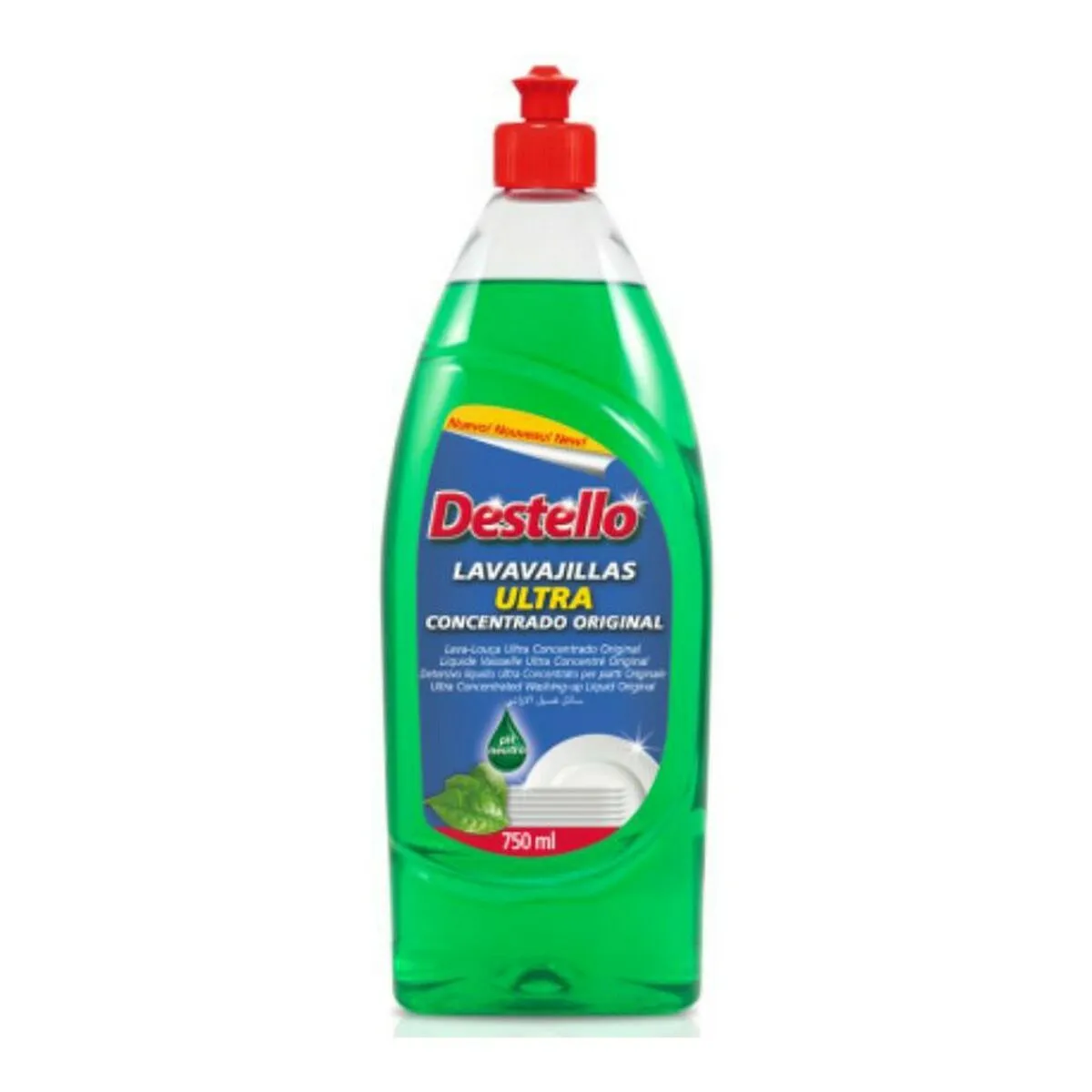 Detersivo Liquido per Stoviglie Destello (750 ml)