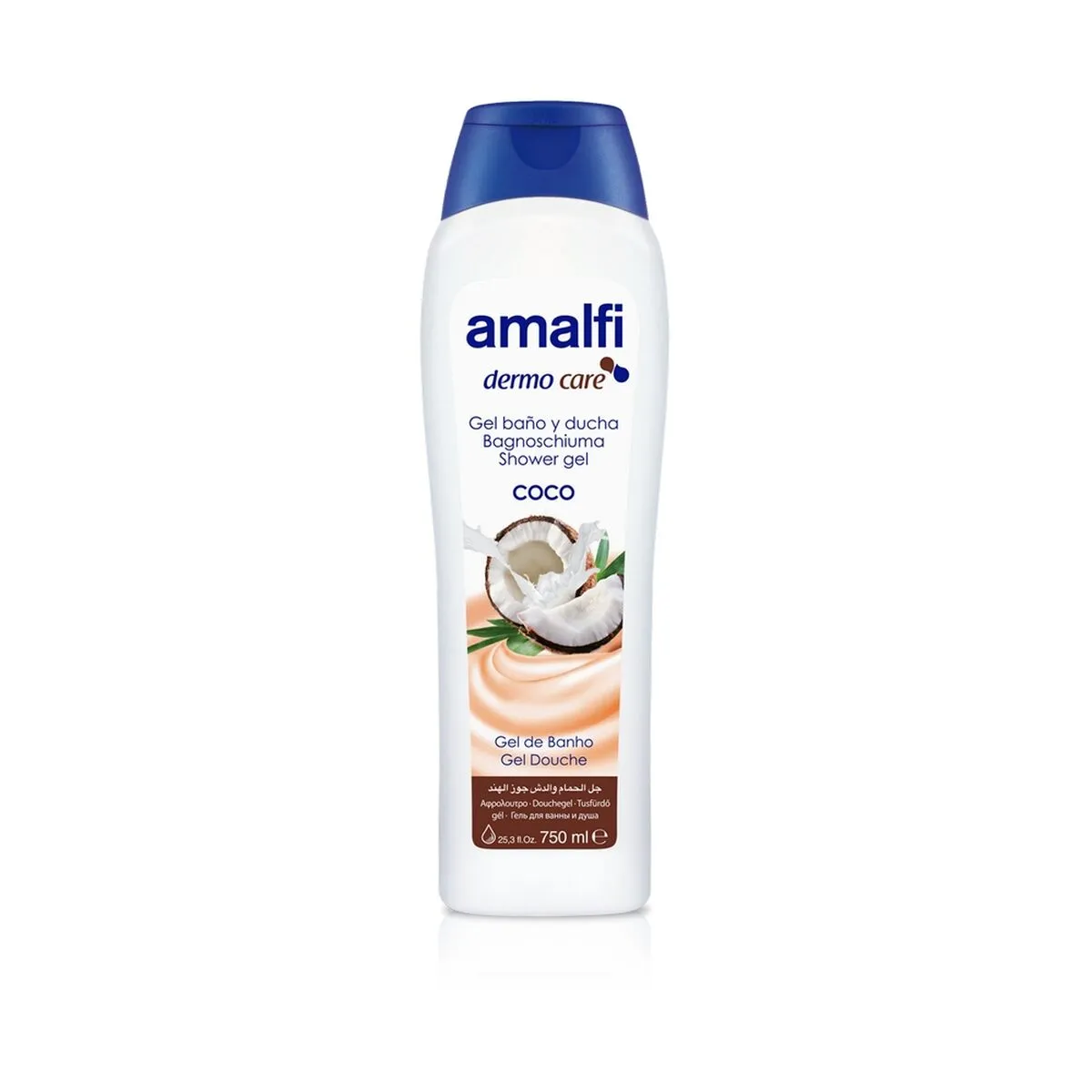 Gel Doccia Dermo Care Amalfi Cocco (750 ml)