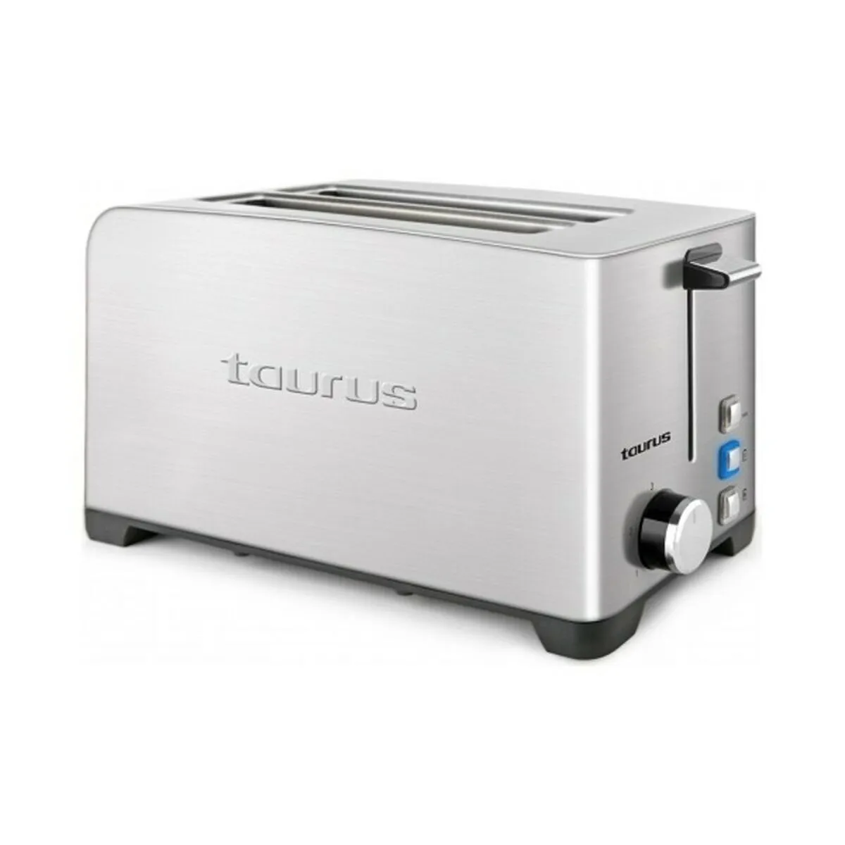 Tostapane Taurus MY TOAST DU.LEG 2R Acciaio inossidabile Grigio 1400 W