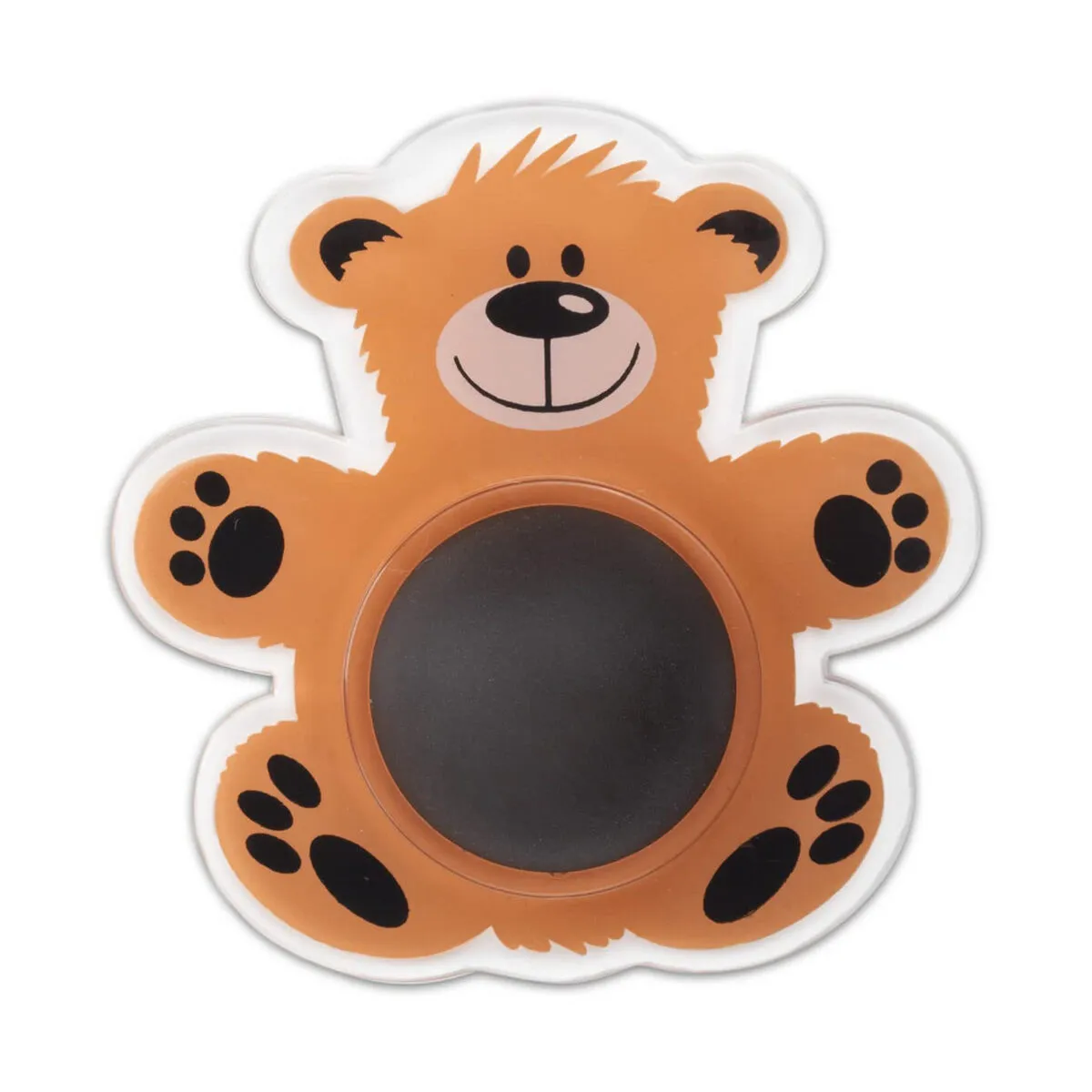 Arresto Inofix Porte Orso Adesivo Arancio PVC