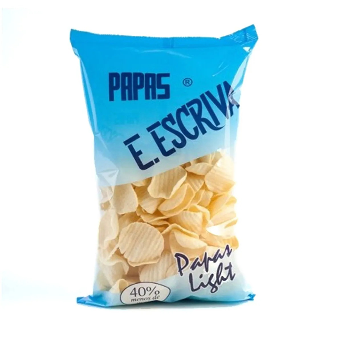 Patatine fritte Ligth E. Escrivá Onduladas (110 g)