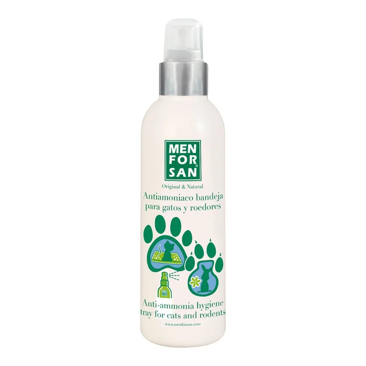 Anti ammoniaca Menforsan Roditori Gatto Lettiera 125 ml