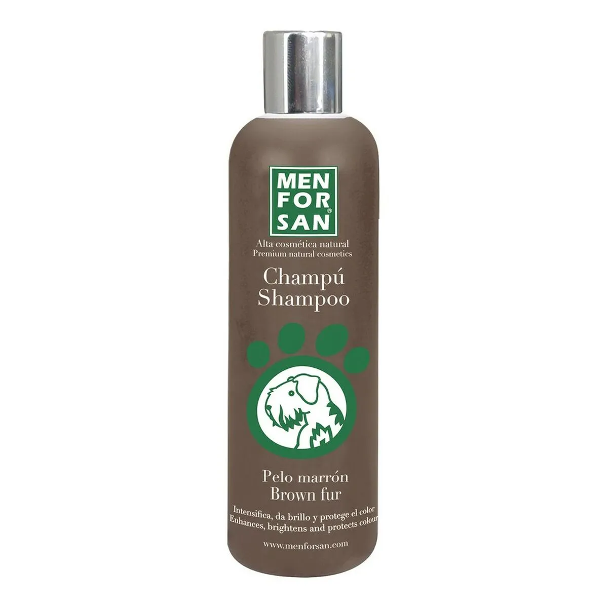 Shampoo Menforsan Cane Capelli castani 300 ml