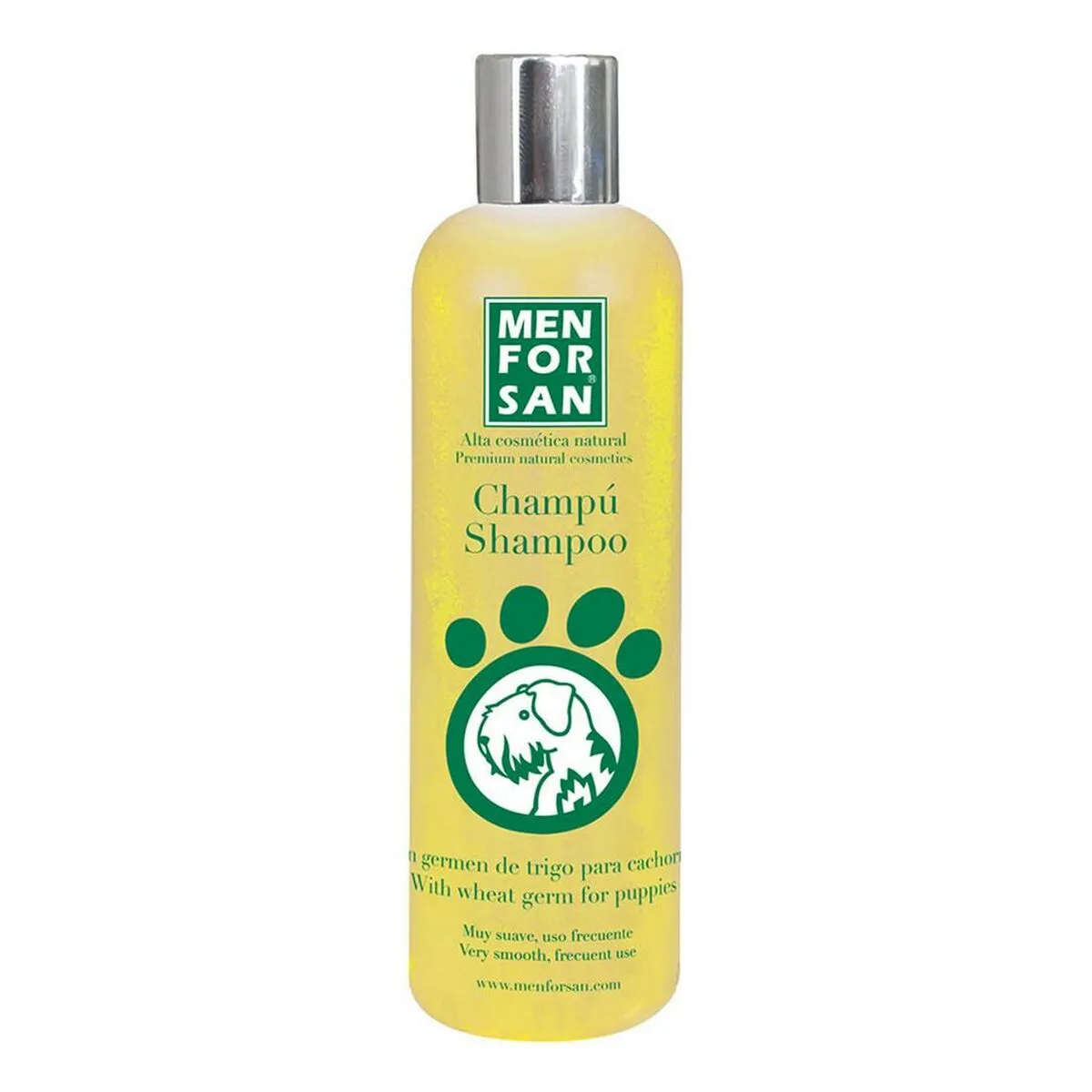 Shampoo per animali domestici Menforsan Cuccioli Germe di grano 300 ml