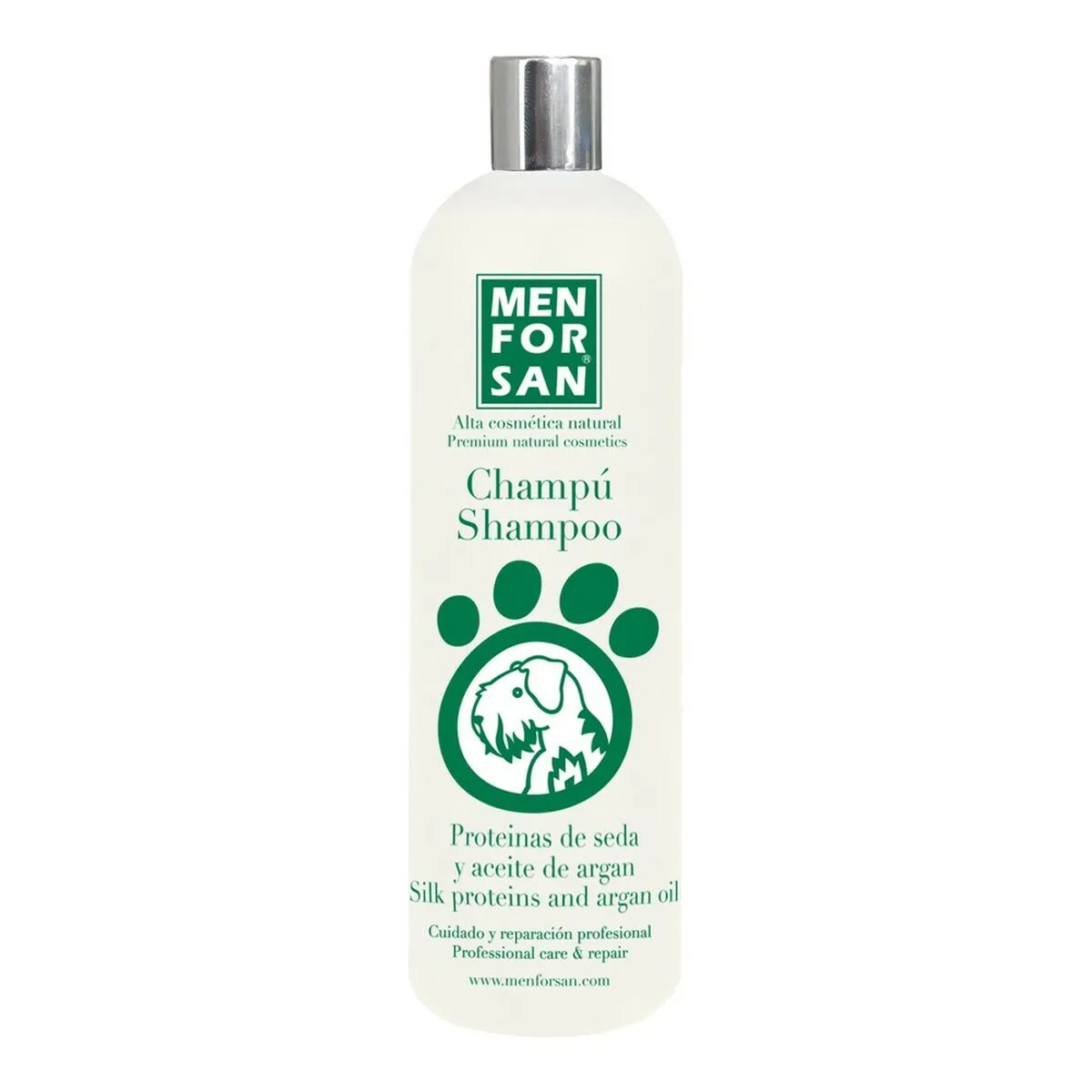 Shampoo Menforsan Cane Olio d'Argan 1 L