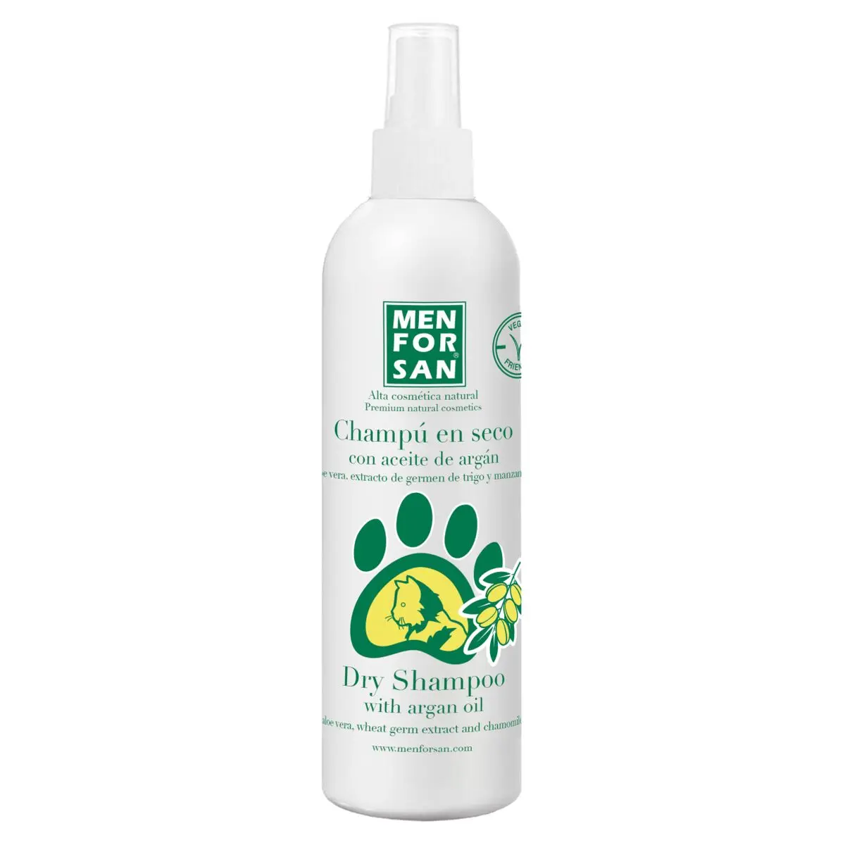 Shampoo Secco Menforsan 250 ml