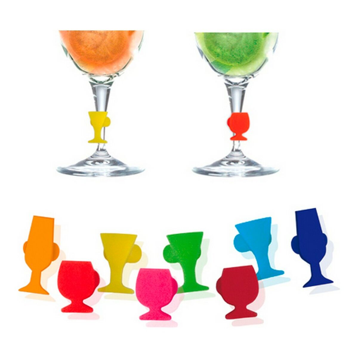 Marcatore di calici Vin Bouquet 8 pcs