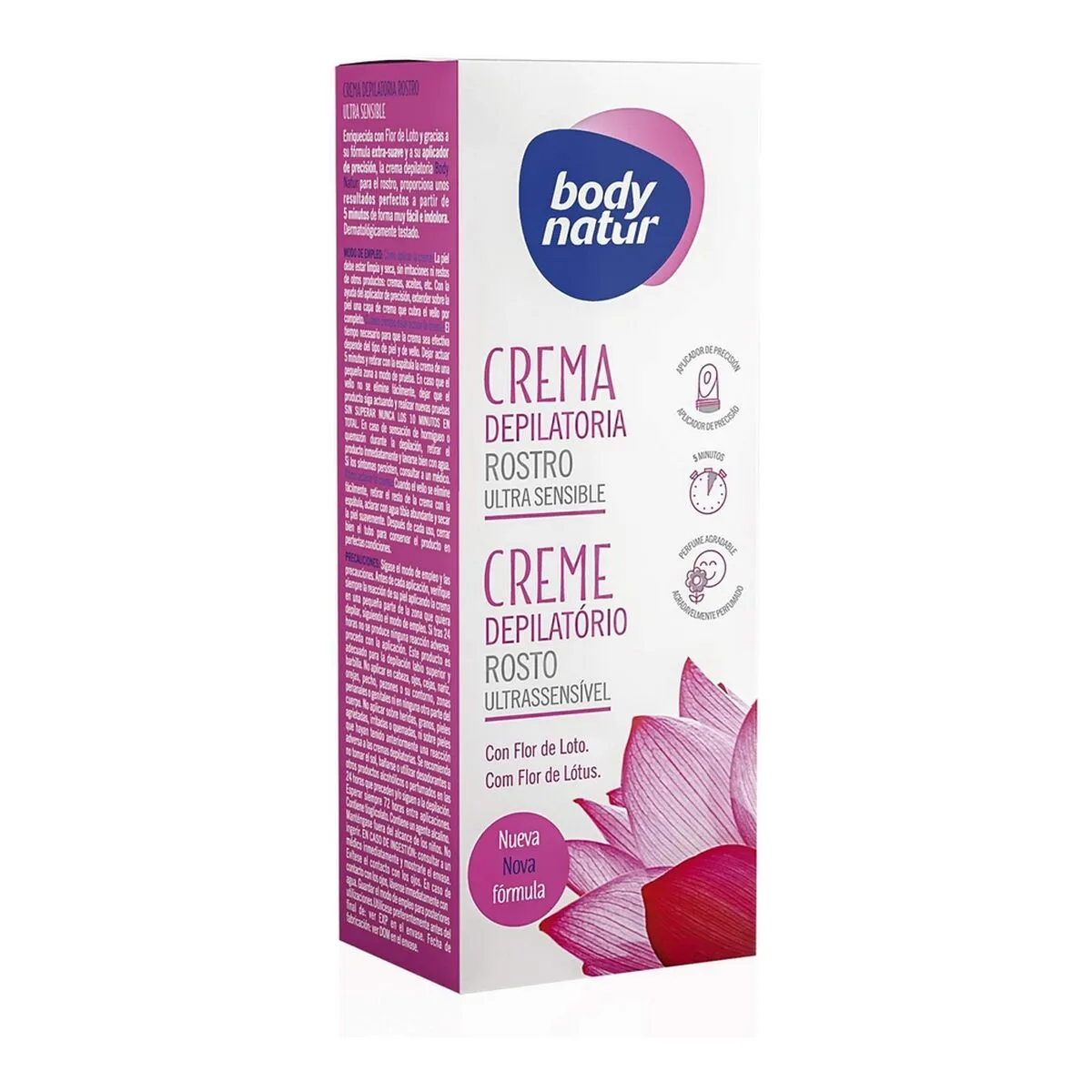 Crema Depilatoria Corpo Bodynatur 8414719407142 Faccia Corpo