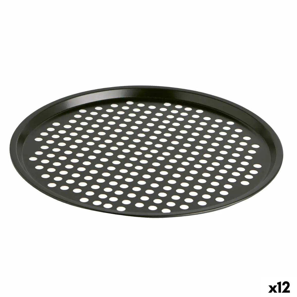 Stampo per Pizza Quid Sweet Grey Nero Metallo 30 x 0,9 cm (12 Unità)