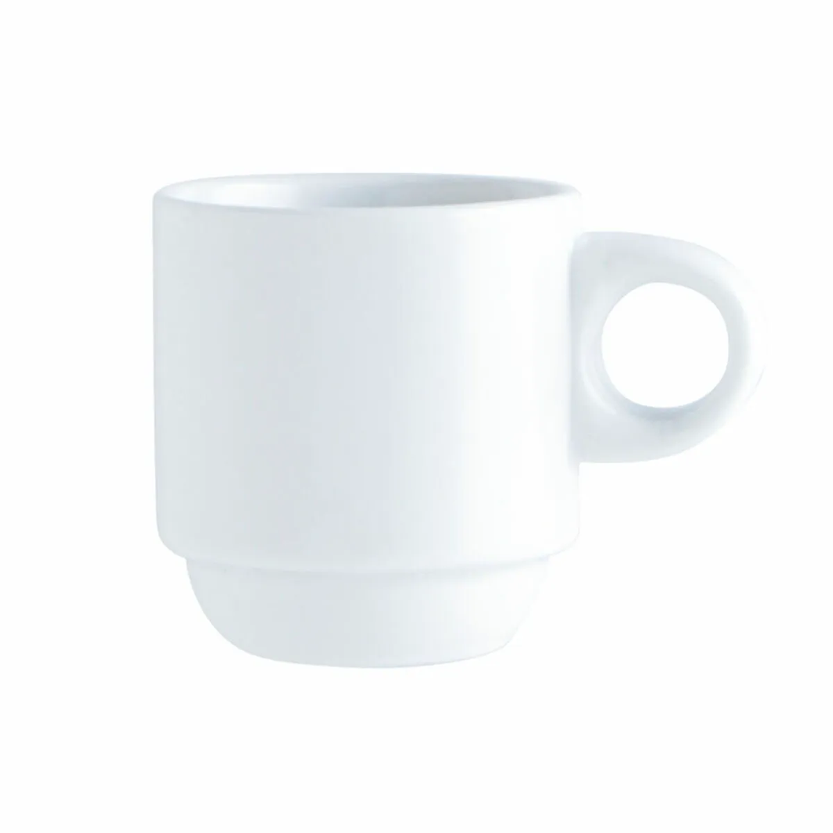 Tazza Quid Basic Caffè Ceramica Bianco (8 cl)