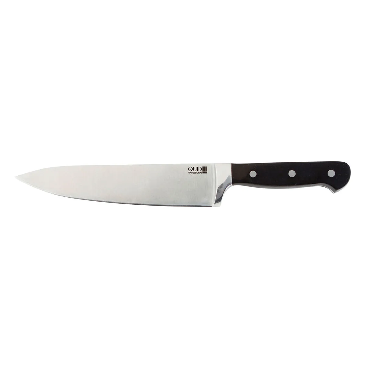 Coltello da chef Quid Professional Inox Chef Black Nero Metallo 20 cm (Pack 6x)