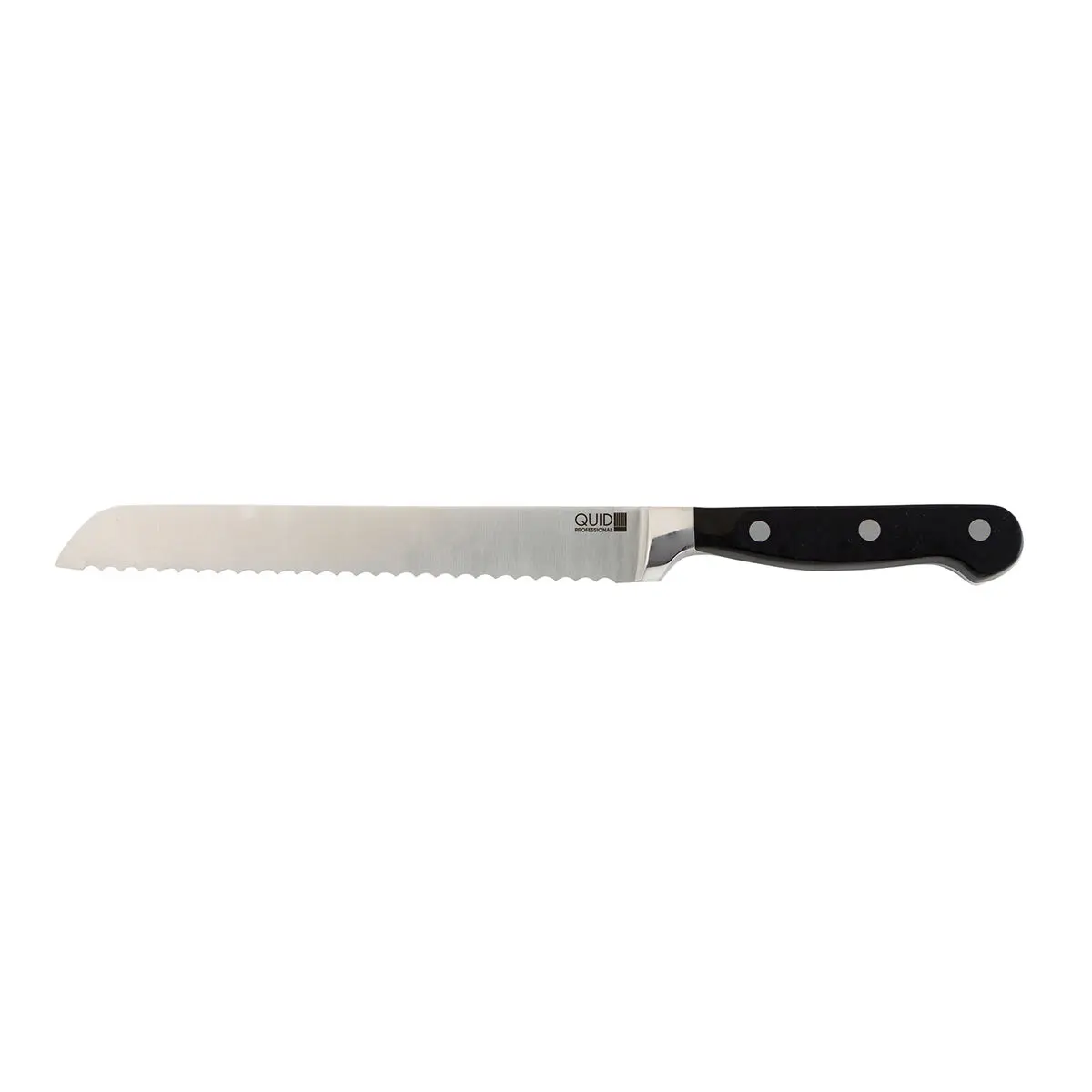 Coltello per il Pane Quid Professional Inox Chef Black Metallo 20 cm (Pack 6x)