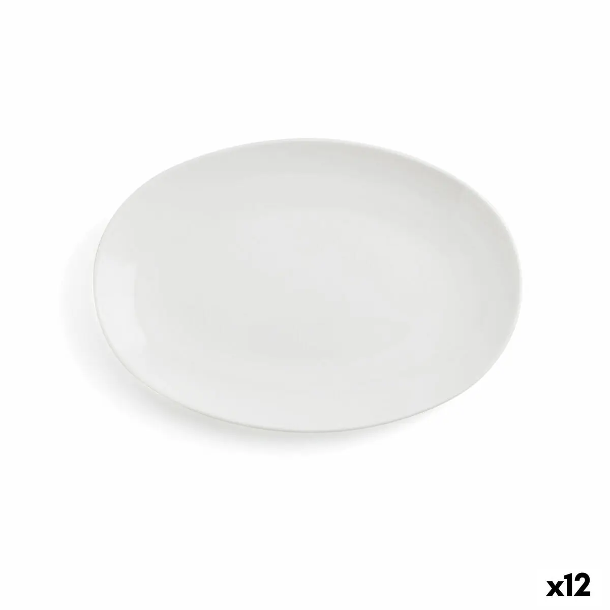 Teglia da Cucina Ariane Vital Coupe Ovale Ceramica Bianco (Ø 26 cm) (12 Unità)